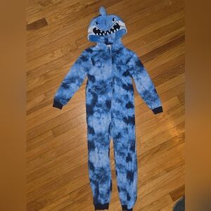 Cat & Jack Blue Shark Kids Footie